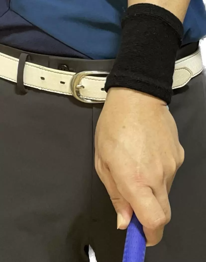 ゴルフ,ストロンググリップ,左手