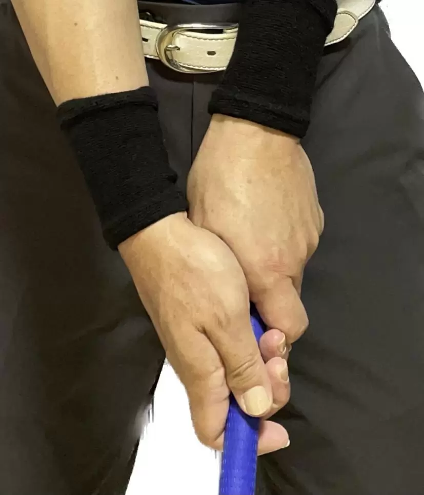 ゴルフ,ストロンググリップ,左手