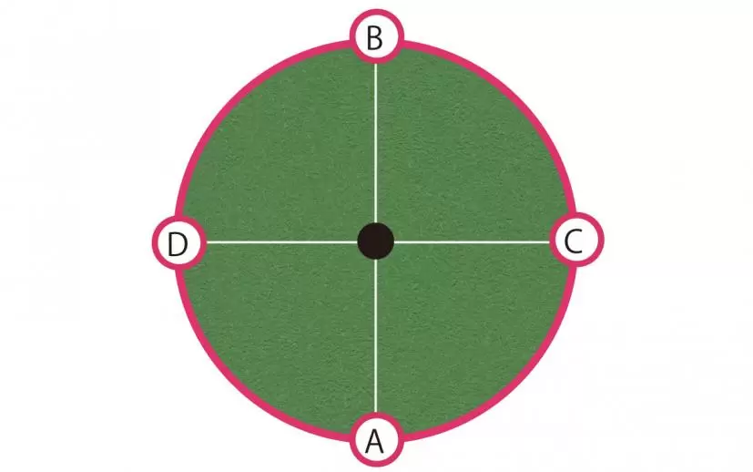 グリーンのイラスト