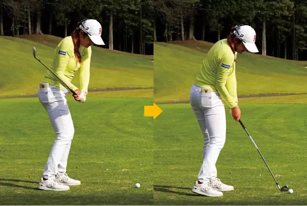 稲見萌寧のスイング