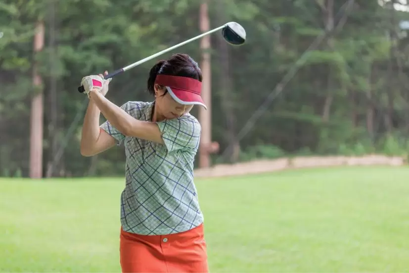 ゴルフスイング,切り返し