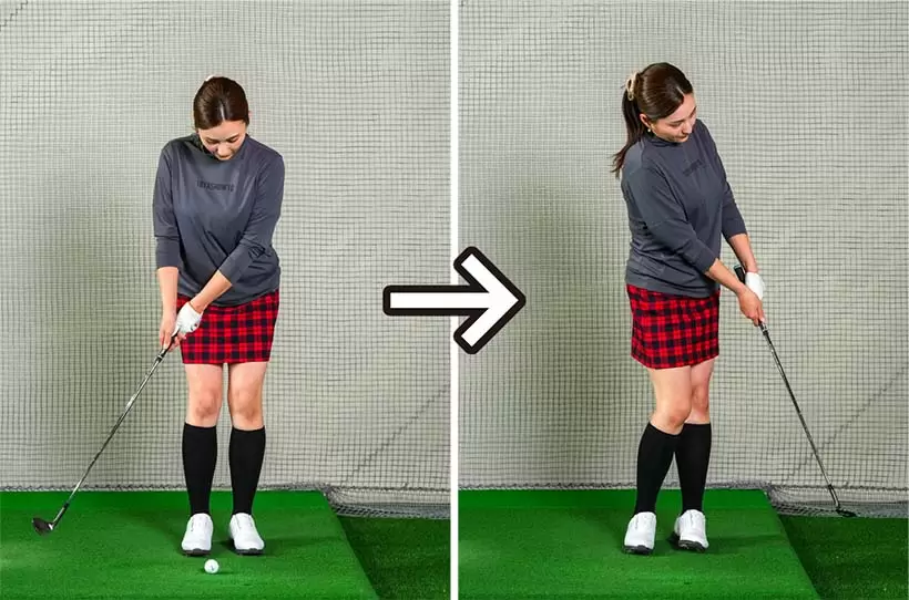 手首を固定してパット感覚でスイングするだけだから初心者でも失敗が少ない。