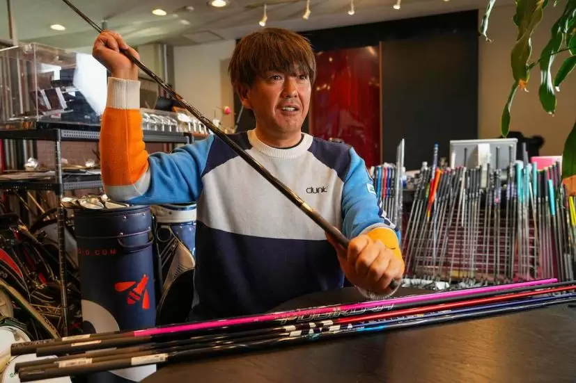 鹿又芳典,シャフト