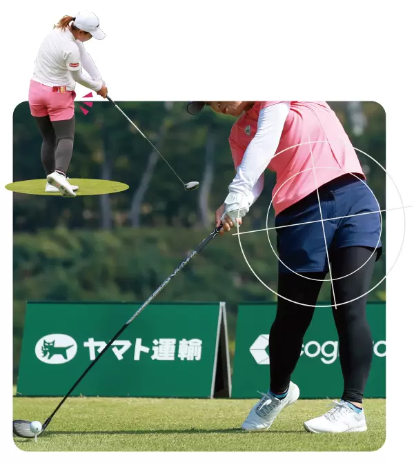 西郷プロ,スイング