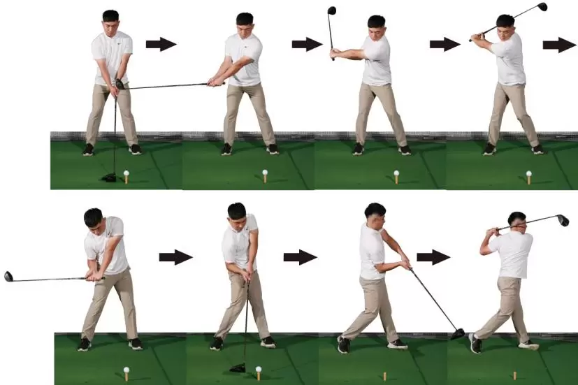 ドライバーショット