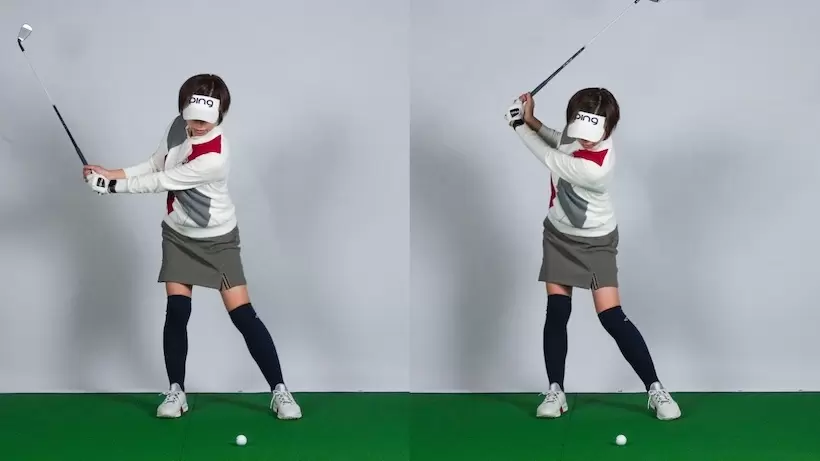 バックスイング,スエー