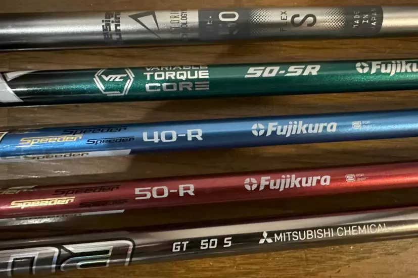 ゴルフクラブ,シャフト
