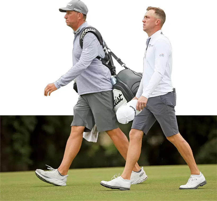 背筋を伸ばして、胸を張り、骨盤を少しだけ前傾させて骨盤の上に胸郭を置くイメージ。このイメージで歩けると自然と足が前にでる。