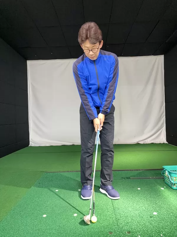 ゴルフ,ボール位置,アプローチ