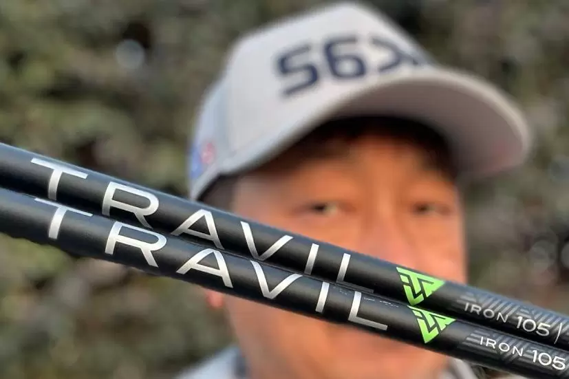 超話題のアイアン用カーボンシャフト・藤倉コンポジットの「TRAVIL(トラビル)」をコースで使ってみた!!