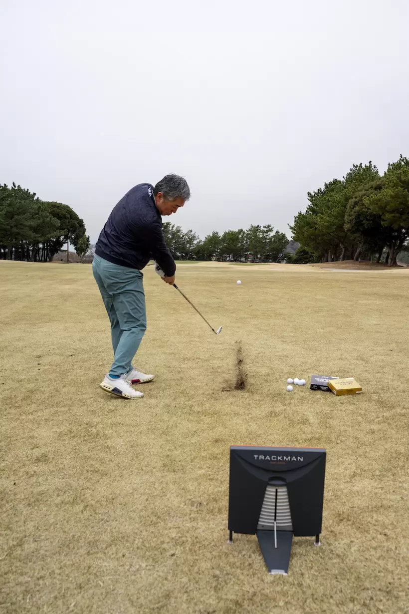 石井良介,アイアン,試打