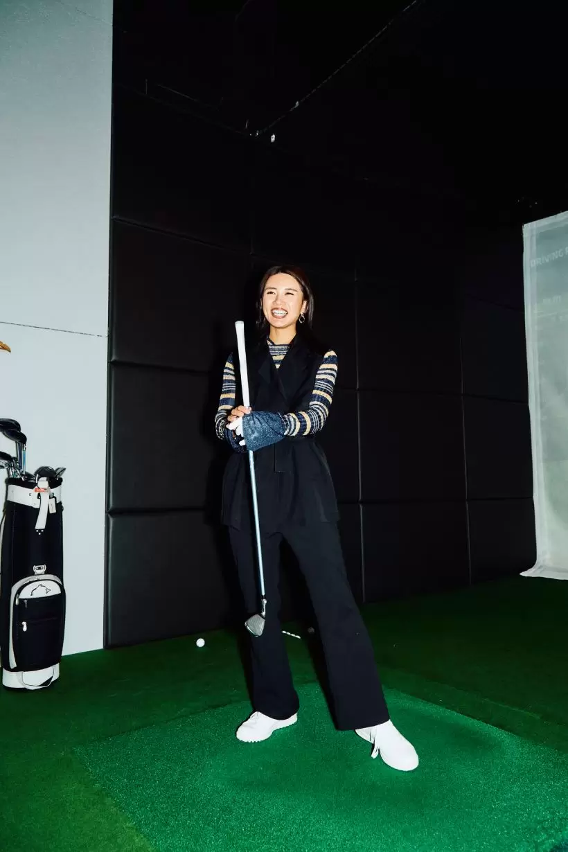 ゴルフ女子,アディダスゴルフ,坪井ミサト