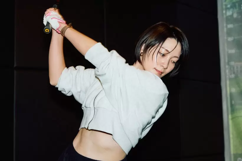 ゴルフ女子,アディダスゴルフ,飯田有衣