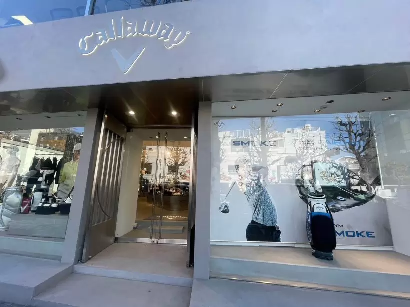 キャロウェイ,青山店