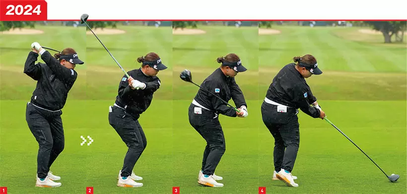 鈴木愛,スイング連続