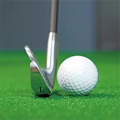 ゴルフの難しいところは球技の中でボールがもっとも小さいところにある。