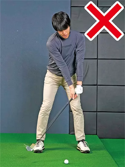 「当てよう」という心理がスイングを壊してしまうパターンがとても多い。