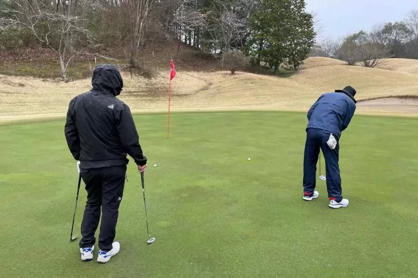 グリーン,パッティング