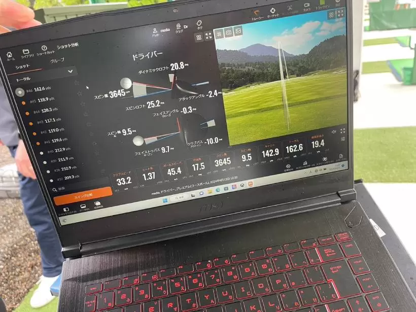 レディスクラブ,ブリヂストン,クラブ計測