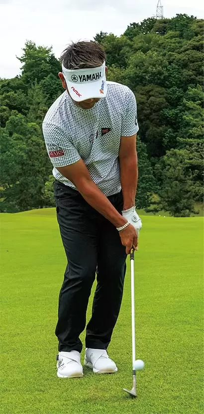 ロフト角が寝ているぶん高く上がってランが少なくなる。