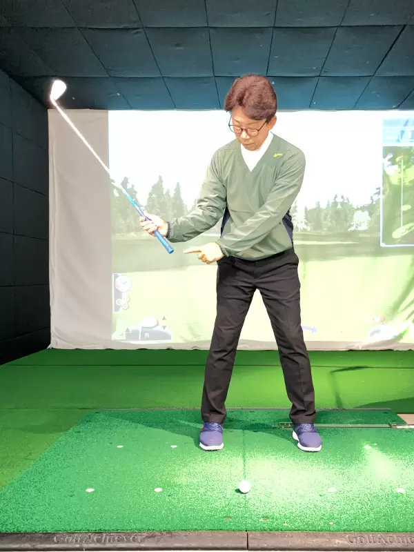 グリップエンドを意識してみましょう