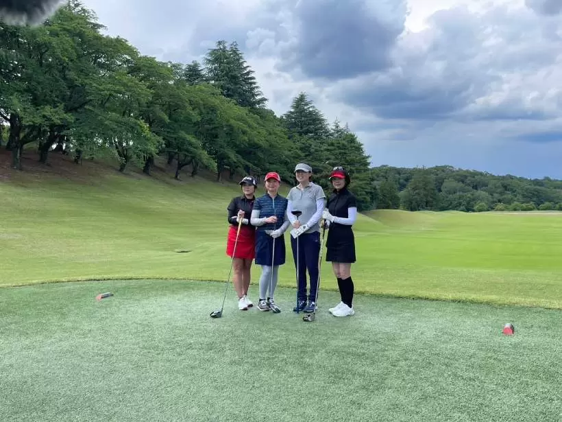 ゴルフ場,女性ゴルファー,女性イベント