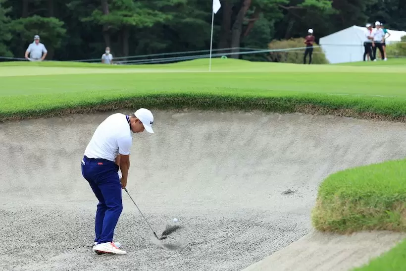 コリン,バンカー,バンカーショット