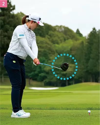 竹田麗央スイング