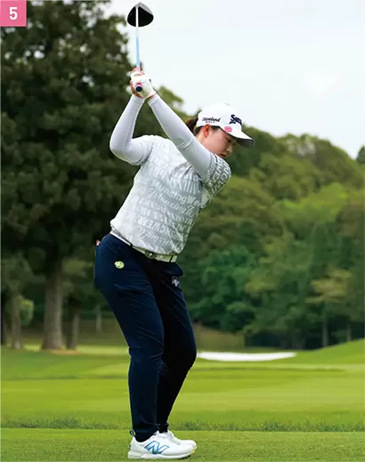 竹田麗央スイング