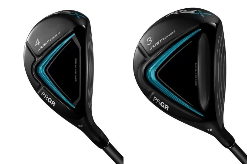 「RS X フェアウェイウッド」「RS X ユーティリティ」