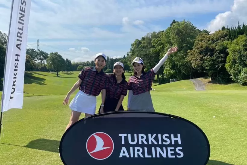 ゴルフ女子,ゴルフ大会,ターキッシュエアラインズ,インフルエンサー