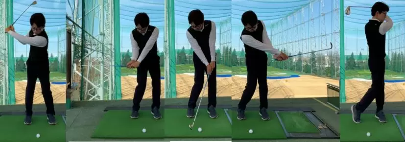 打ち方,スイング