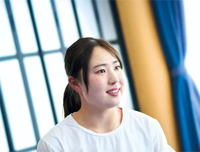 「今でも母親からアドバイスをもらいます。最近だとスタンスが広くなっていると言われて少し修正しました」