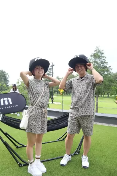 ゴルフウェア,お揃いウェア,ゴルフ女子,ゴルフ男子