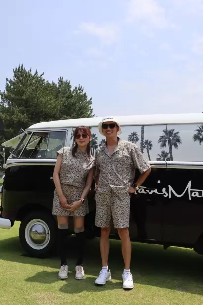 ゴルフウェア,お揃いウェア,ゴルフ女子,ゴルフ男子