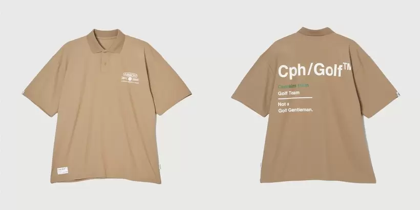 OVERSIZE S/S POLO ￥12,100(TAX in)  BLACK/COYOTE/KHAKI