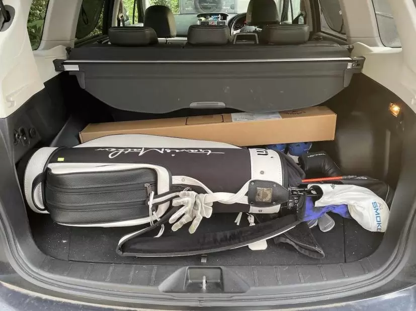 キャディバック,トランク,ラゲッジルーム