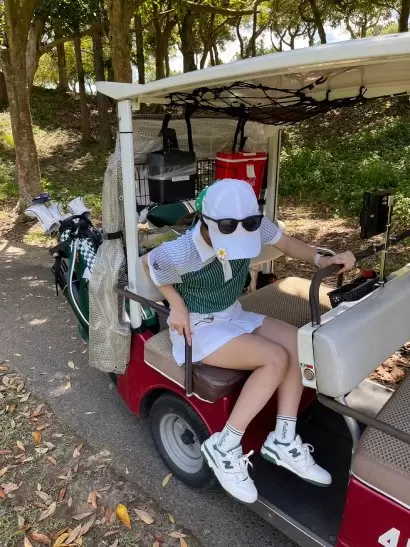 ゴルフシューズ,ニューバランス,ゴルフ女子