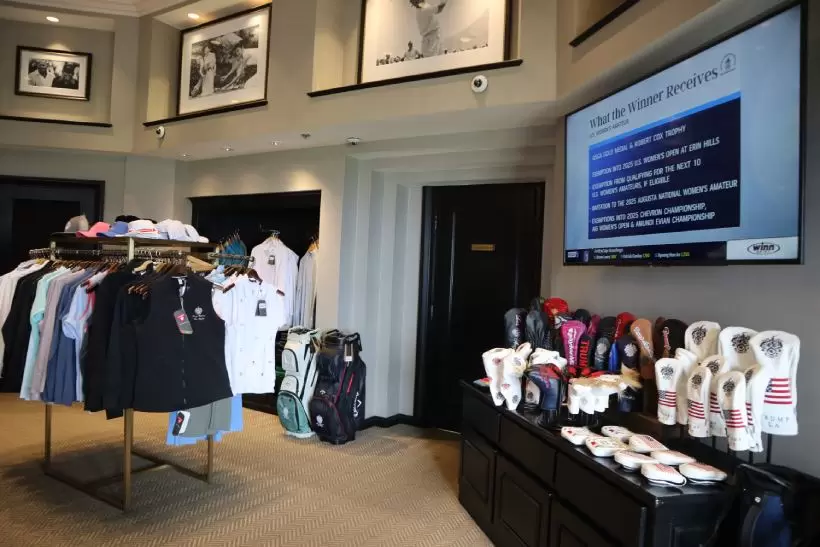 海外ゴルフ場,アメリカゴルフ,プロショップ