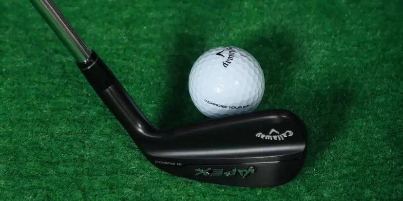 アイアン,ゴルフボール