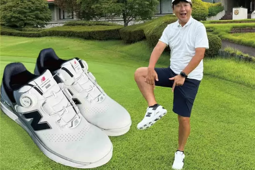稲見萌寧が求めた「低重心ゴルフシューズ」を体感！ニューバランス