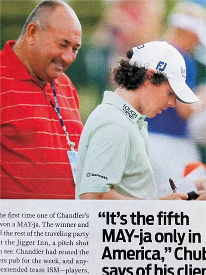 チャビー・チャンドラー　ローリー・マキロイ