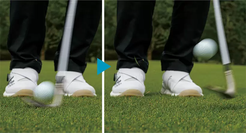 インパクトで自分の思い通りにバウンスが弾いて、抜けていくか。これはソールの形状によって大きく異なる。打感はやわらかいほうが好みで、ボールとの相性も大事。