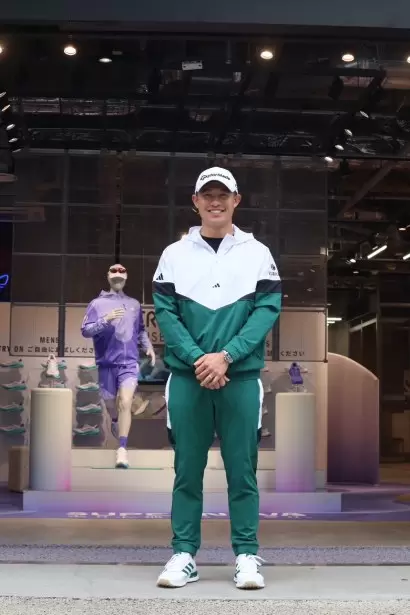 コリンモリカワ,アディダス,ゴルフウェア