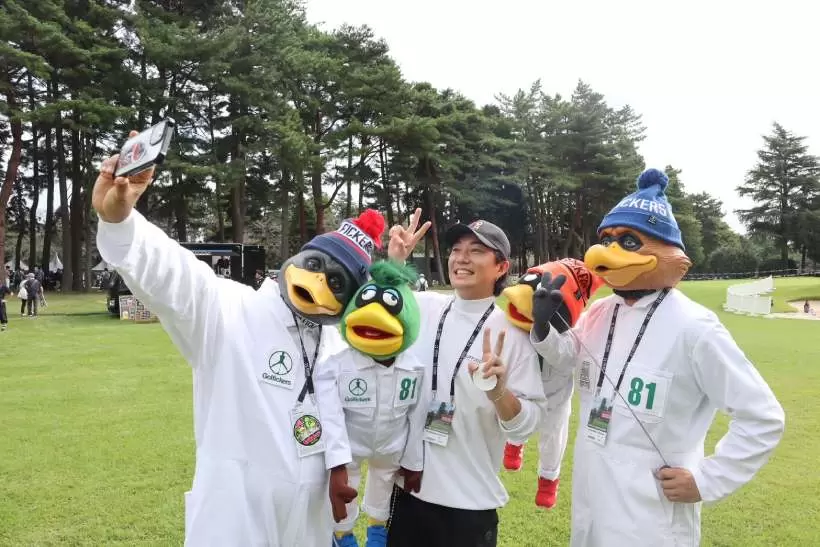 ゾゾチャン,PGAツアー,ツアー観戦