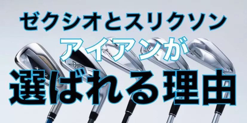 ゼクシオアイアン,スリクソンアイアン,ダンロップ