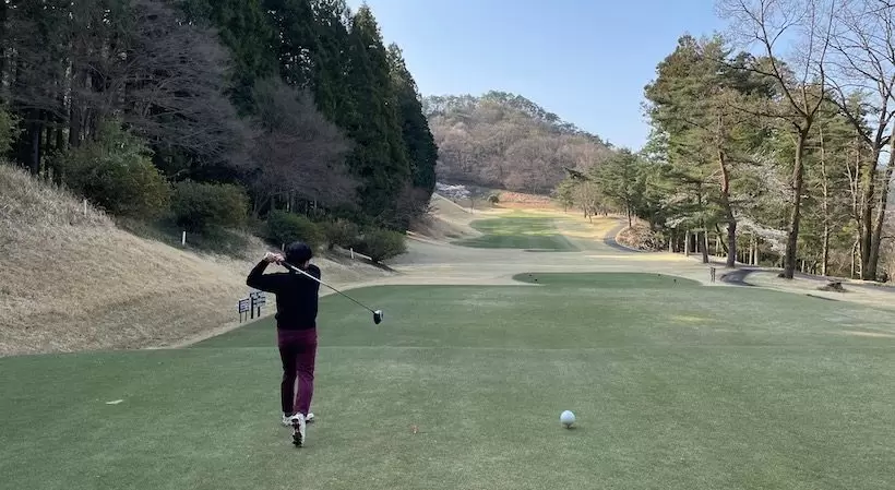 ゴルフ,ティーショット