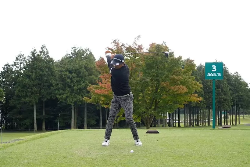 岩田寛,連続写真,ドライバー,スイング