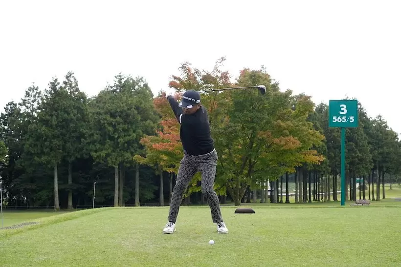岩田寛,連続写真,ドライバー,スイング