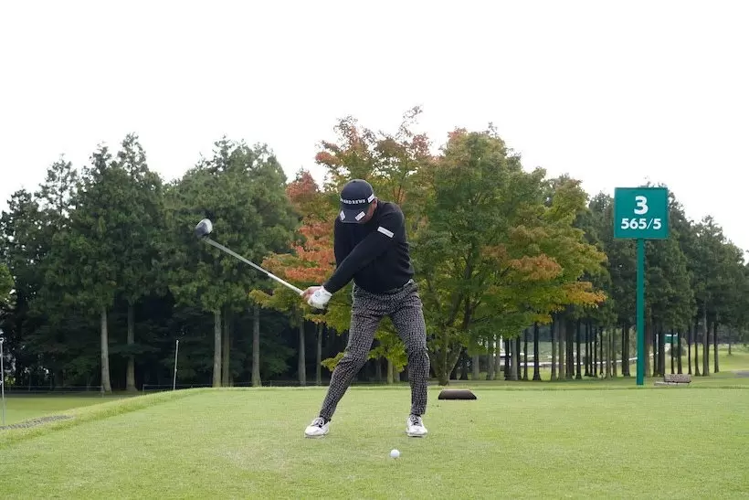 岩田寛,連続写真,ドライバー,スイング